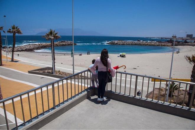 Hostal Cruz Del Pacifico Antofagasta Bagian luar foto